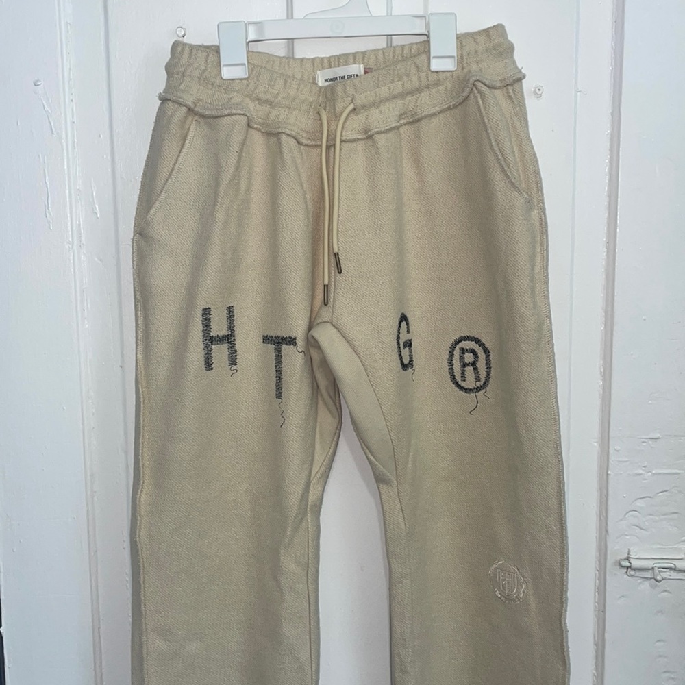 Honor the gift cream sweat pants